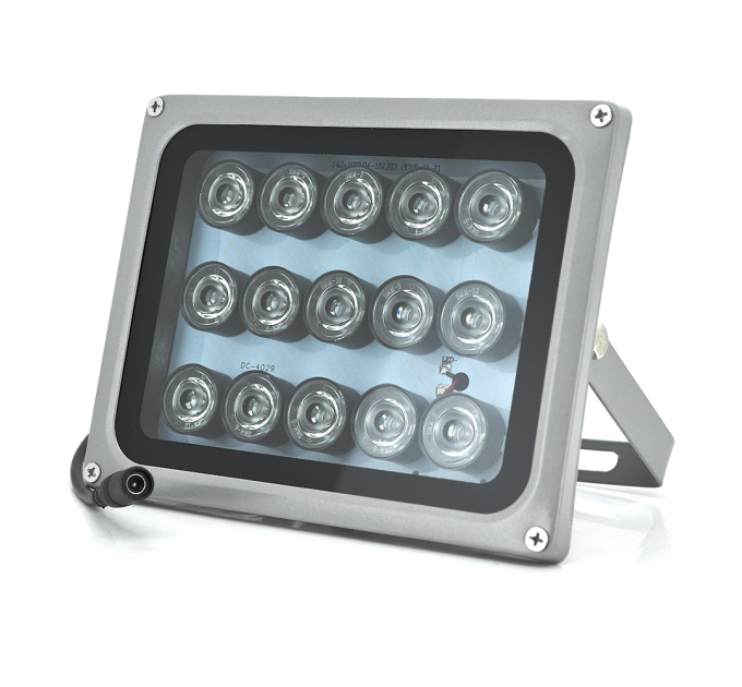 Прожектор спрямований із сутінковим датчиком YOSO 12V 30W, 15LED, IP66, кут огляду 60°, дальність до 50м, 177*138*65мм, BOX