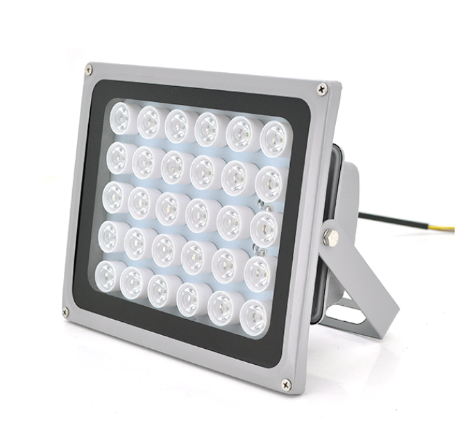 Прожектор спрямований із сутінковим датчиком YOSO 220V 36W, 30LED, IP66, кут огляду 60°, дальність до 100м, 220*180*85мм, BOX