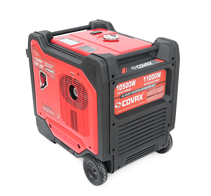Генератор інверторний бензин COVAX CG16800iERC, 10.5kW, однофазний 220V, 50Hz, 194FPD, бак 32L, 815х580х760mm, 125kg