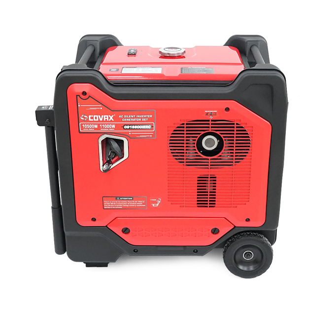 Генератор інверторний бензин COVAX CG16800iERC, 10.5kW, однофазний 220V, 50Hz, 194FPD, бак 32L, 815х580х760mm, 125kg