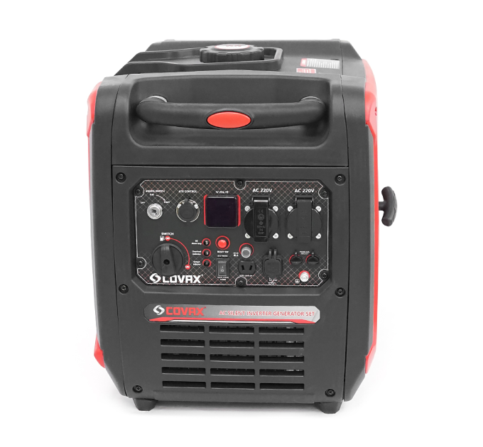 Генератор інверторний бензин COVAX CG8800i, 7.0kW, однофазний 220V, 50Hz, electrik starter, KM172Fi 4-stroke, бак 10L, 610х470х545mm, 45kg