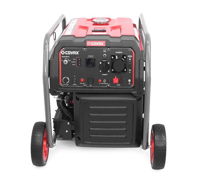 Генератор інверторний COVAX CGO18500i, 11kW, бензин, однофазний 220V, 50Hz, electrik starter, 4-stroke, бак 33L, 720х518х607mm, 76kg