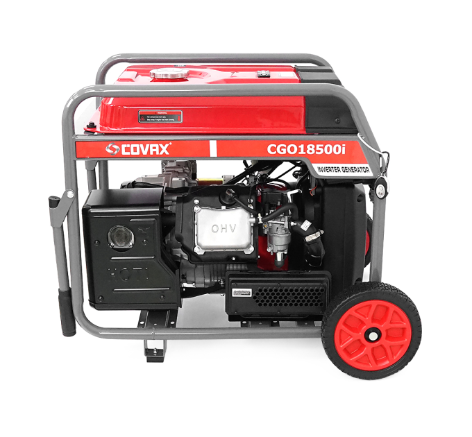 Генератор інверторний COVAX CGO18500i, 11kW, бензин, однофазний 220V, 50Hz, electrik starter, 4-stroke, бак 33L, 720х518х607mm, 76kg
