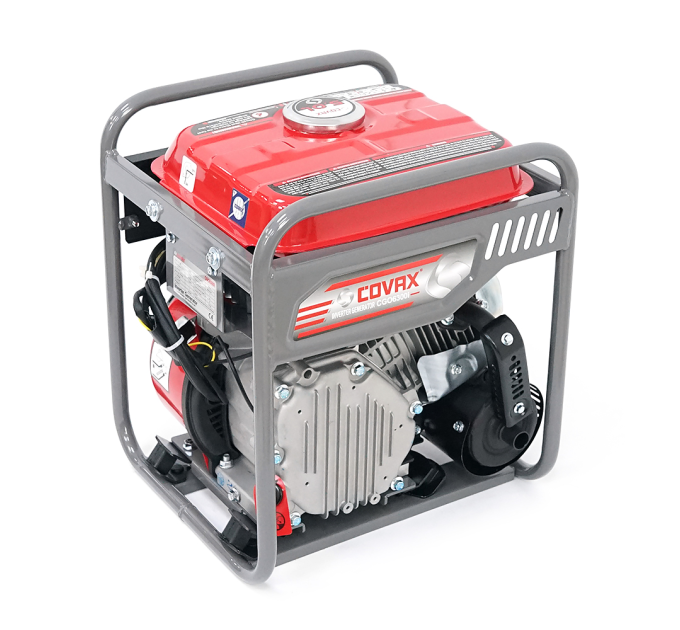 Генератор інверторний бензин COVAX CGO6300i, 3.5kW, однофазний 220V, 50Hz, 4-stroke, бак 5L, 375х340х430mm, 21kg