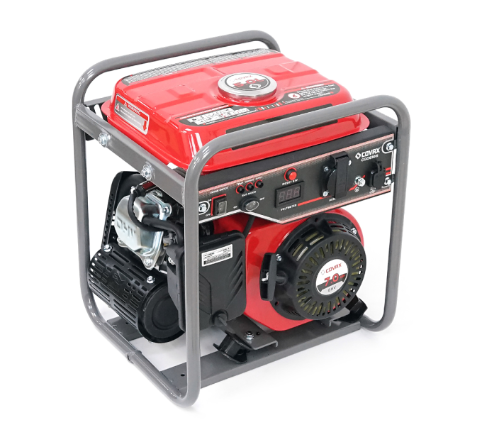 Генератор інверторний бензин COVAX CGO6300i, 3.5kW, однофазний 220V, 50Hz, 4-stroke, бак 5L, 375х340х430mm, 21kg
