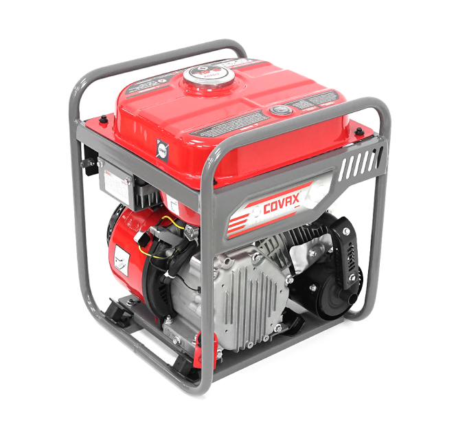 Генератор інверторний бензин COVAX CGO7300i, 4.5kW, однофазний 220V, 50Hz, 4-stroke, бак 9L, 375х375х448mm, 27kg