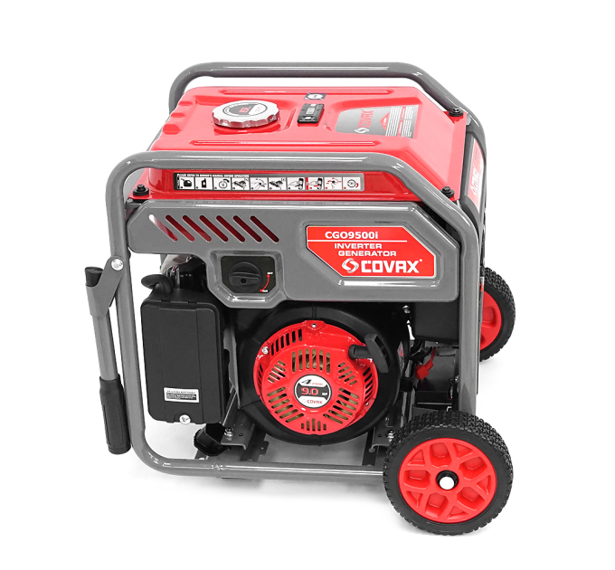 Генератор інверторний COVAX CGO9500i, 7.5kW, бензин, однофазний 220V, 50Hz, electrik starter, 4-stroke, бак 15L, 500х422x515mm, 38kg