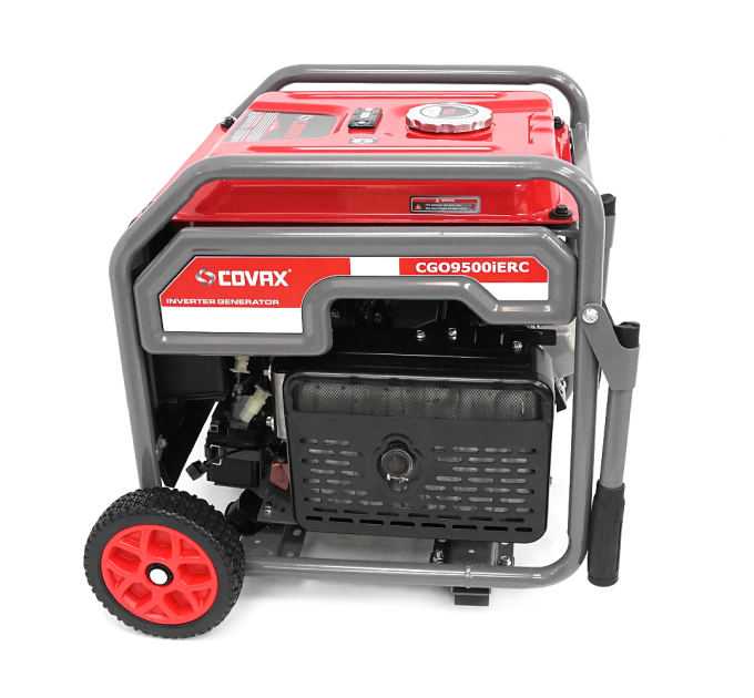 Генератор інверторний COVAX CGO9500iERC, 7.5kW, бензин, однофазний 220V, 50Hz, electrik starter, 4-stroke, бак 15L, 500х422x515mm, 38kg