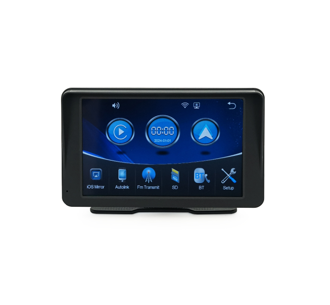 Автомобільний РК-монітор 7" + Carplay CJ-PTC208, Box