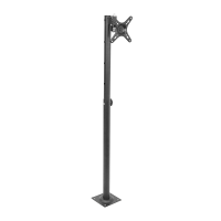 Кронштейн стельовий для проектора Z1-Z5, 120*120*610мм, 1,75кг