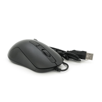 Миша провідна JEDEL CP101, 800 / 1200 / 1600DPI, кабель 1,35 м. 125x66x35 мм. 97 гр. Black. Box