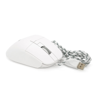Миша провідна JEDEL CP102, 1200 / 1800 / 2400 / 3600DPI, кабель 1,5 м. 127x83x63 мм. 135 гр. White. Box