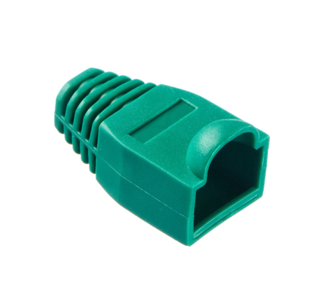 Ковпачок ізолюючий Merlion RJ-45 Green (100 шт / уп.)