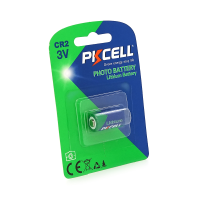 Батарейка літієва PKCELL 3V CR2 850mAh Lithium Manganese Battery ціна за блист, Q8 / 96