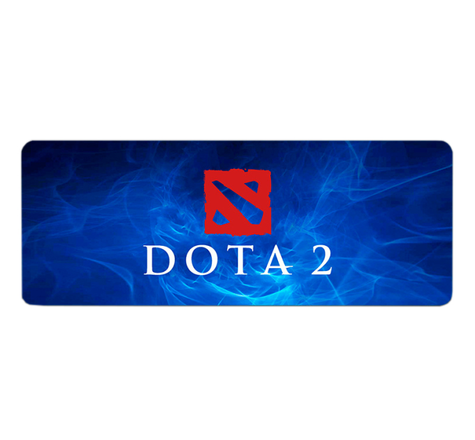 Килимок 300*700 тканинний DOTA2, товщина 3 мм, Blue, OEM