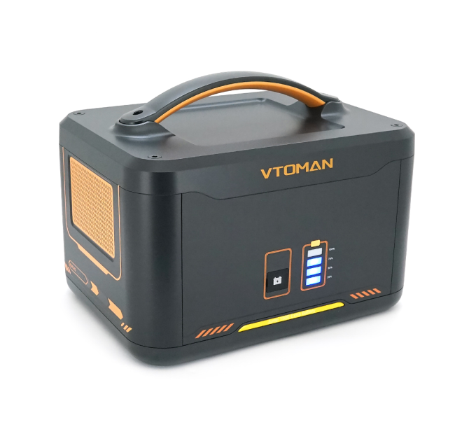 Додаткова батарея VTOMAN Jump 1500X, 1548 Втч, LiFePO4 для підключення до портативних електростанцій Jump1500X / Jump2200, 36х28х27см; 20 кг