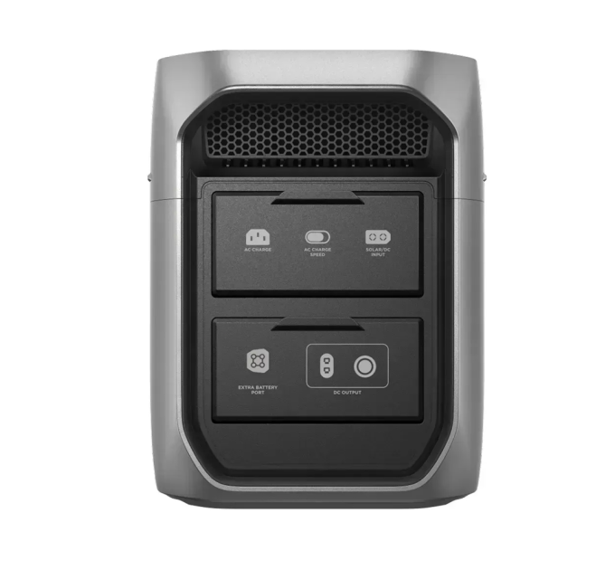 Портативная зарядная станция EcoFlow DELTA 3 Max Plus (LiFePO4 2048 Вт·ч), 4000 циклов, мощность 3000 Вт (пиковая 6000 Вт), MPPT 500W, Wi-Fi, Bluetooth, USB Type-C 1*140W 2*45W, USB Type A 18W, XT60, Розетка 230V*4, Anderson port, XT150, IP20, 494*305*242