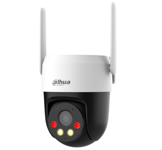 5MP Wi-Fi поворотна Dual Ligh відеокамера з 4G та мікрофоном DH-P5AE-PV-4G (4мм)