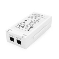 PoE інжектор з технологією Hi-PoE Midspan (60Вт) Dahua DH-PFT1200, 1xRJ45 10 / 100 / 1000 Base-T (PoE), 50х70х39 мм
