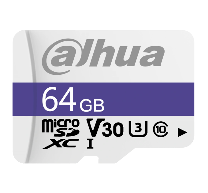 Карта пам'яті Dahua MicroSD 64 ГБ DHI-TF-C100 / 64GB