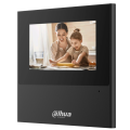 4,3" IP відеодомофон з Wi-Fi чорного кольору Dahua DHI-VTH2611L-WP-BE