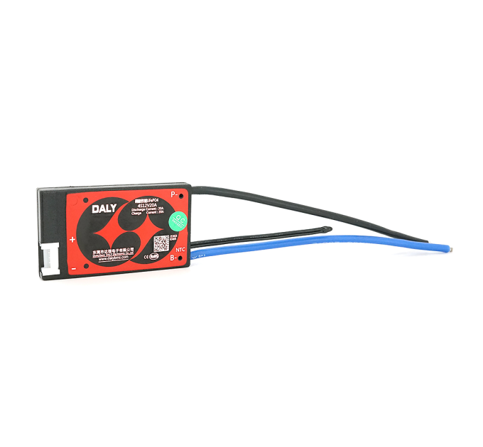BMS плата DaLy LiFePO4 12V 4S 20A