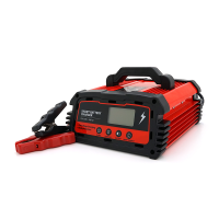 Автоматичне ЗУ для акумулятора DEMUDA 12V / 24V (WET, AGM, GEL), AC110 / 220V, DC14,8В / 29,6В, Струм заряду 12V / 25A, 24V / 10A, LCD, крокодили