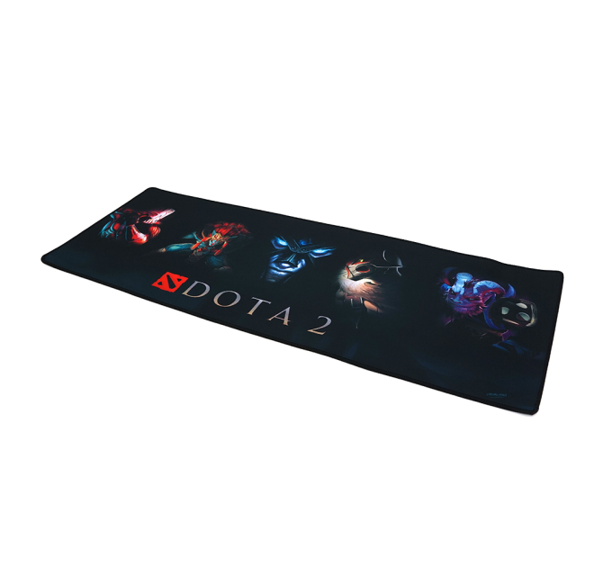 Килимок 300*800 тканинний DOTA2 "Heroes", товщина 2 мм, колір Black, OEM