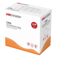 Кабель кручена пара CAT6 Hikvision (для внутрішньої прокладки) DS-1LN6UU / CCA Кабель кручена пара CAT6 Hikvision (для внутрішньої прокладки) DS-1LN6UU / CCA