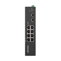 8-портовий некерований POE комутатор Hikvision DS-3T0510HP-E / HS, 6x (100Мбіт / с)PoE + 2x(100Мбіт / с) Hi-PoE +2x SFP (1000Мбіт / с)