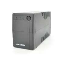 ДБЖ Hikvision DS-UPS1000, 1000ВА / 600 Вт LED, 2xUniversal socket, 1x12V / 9Ah, 5,4 кг, 274×95×139 мм