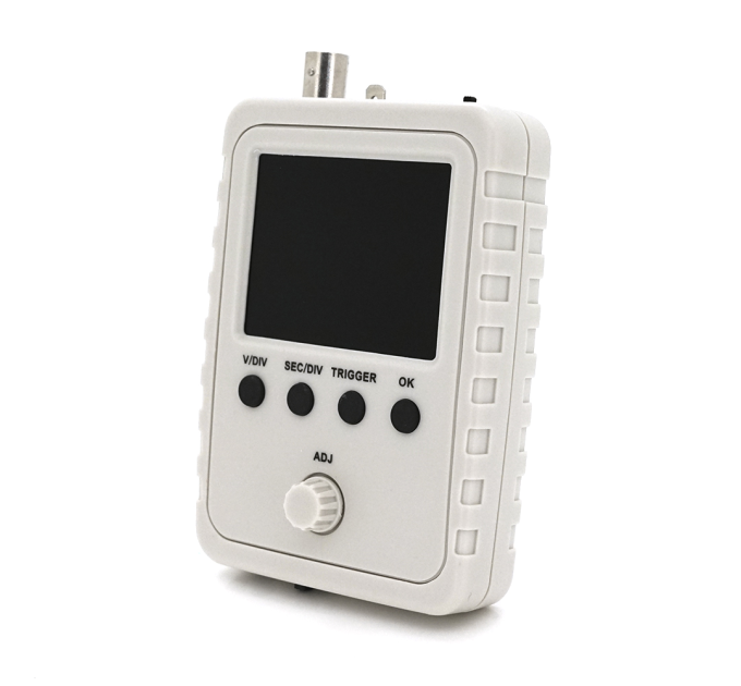 Осцилограф FNIRSI-DSO150 + високовольтний щуп P6100, затискачі "крокодили", Box