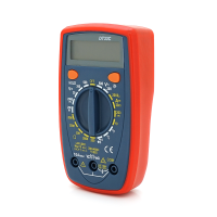 Multimeter DT-33C, Measurements: V DC / AC, A DC / AC, Ω, °C, hFE. Continuity test, HOLD, backlight