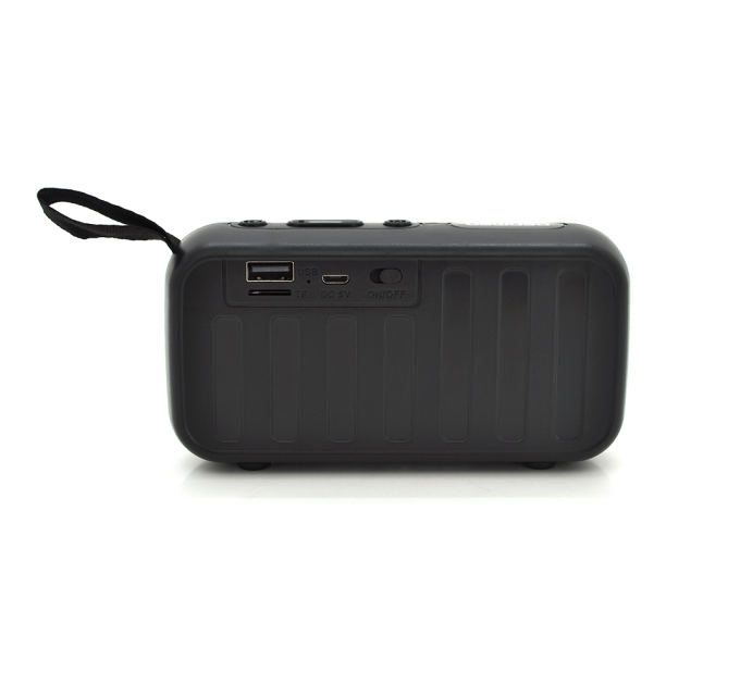 Bluetooth колонка Denmen DR08, 3W, USB, корпус паласмас, Black, BOX