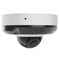 5 Mp IP охоронна відеокамера з гібридним підсвічуванням Ajax DomeCam Mini HL (5 Mp / 4mm) White