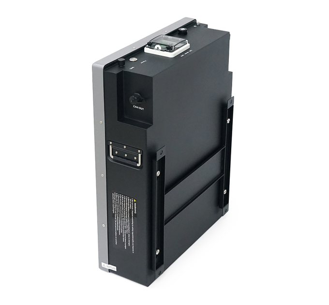 Акумуляторна батарея LiFePO4 Dyness Power Haus, 51.2V / 100Аh (5,12kWh), BMS75A, Wi-Fi, CAN / RS485, Aerosol Fire, Heating, 8000Cycles, 50parallel, IP66, 450х165х640mm, 54,4kg