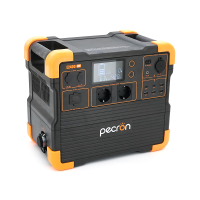 Power station Pecron E2400LFP APP Control, 2048 / 2400Wh LiFePO4, MPPT 800W max, DC12V-5A, XT60-12V-30A, 3хAC 220, 4xUSB-18W, 2хUSB-C(100W), Fast charge 90min, 376×236×330mm, 20.5kg