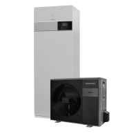 Тепловий насос повітря-вода Romstal ECOHEAT 500 16 kW 380 (вбудований бак ГВП 240л) (R32, -25, WI-FI , 9 квт ТЕН)-