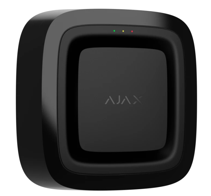 Бездротовий звуковий адресний пожежний оповіщувач Ajax EN54 FireProtect (Sounder) Jeweller Black