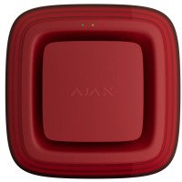 Бездротовий світлозвуковий адресний пожежний сповіщувач Ajax EN54 FireProtect (Sounder / VAD) Jeweller Red