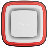 Бездротовий світлозвуковий адресний пожежний сповіщувач Ajax EN54 FireProtect (Sounder / VAD) Jeweller White