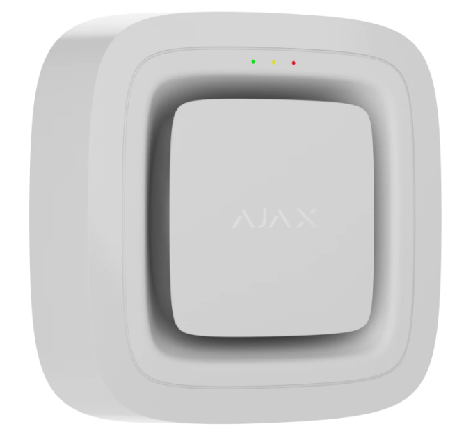 Бездротовий звуковий адресний пожежний оповіщувач Ajax EN54 FireProtect (Sounder) Jeweller White
