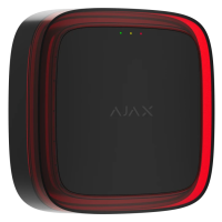 Бездротовий світловий адресний пожежний сповіщувач Ajax EN54 FireProtect (VAD) Jeweller Black