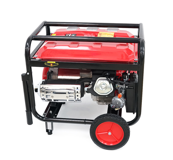 Генератор бензиновий COVAX EPH12500E2-GAS, 8.0kW, бензин / газ, однофазний 220V, 50Hz, DC12V, 18HP, Electric Starter, tank 25L, 705x560x570mm, 86kg