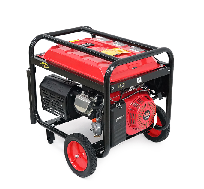 Генератор бензиновий COVAX EPH18500E2-GAS, 9.0kW, бензин / газ, однофазний 220V, 50Hz, DC12V, 20HP, Electric Starter, tank 25L, 705x560x570mm, 88kg