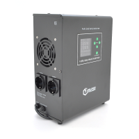 ДБЖ з правильною синусоїдою Europower EPWM-MPS-1500 / 24 (1050 Вт) 5 / 10 / 15 / 20А, під зовнішню АКБ 24В (AGM / GEL / LFP), кріплення на стіну, Q1 (420*350*230)