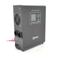 ДБЖ з правильною синусоїдою Europower EPWM-MPS-2500 / 24 (1800 Вт) 5 / 10 / 15 / 20 / 30А, під зовнішню АКБ 24В (AGM / GEL / LFP), кріплення на стіну. Q1 (460*230*380)