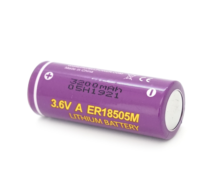 Батарейка літієва PKCELL ER18505M, 3.6V 3200mah, 4 штуки в shrink, ціна за 1 штуку, OEM