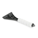Автомобільний скребок для видалення льоду та снігу, 27х10,8см, білий з чорним