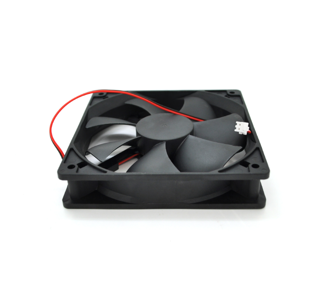Кулер корпусний Merlion 12025, 120x120x25mm, 12V / 0.18A, RPM 1100±10%, 2-pin, Black, OEM
